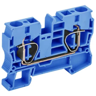 Клемма пружинная КПИ 2в-10 70А синий
