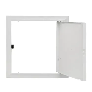 Люк ревизионный пластик с нажимным замком 200х200 Basic