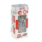 Шуруп универсальный 4,5х50 потайная головка, остроконечный, оцинкованный (200шт) - коробка