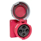 Розетка стационарная внутренняя 3442 3Р+РЕ 125А 380В IP67 PROxima