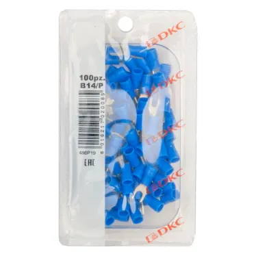 Наконечник НВИ 2,5-4 синий QUADRO (100шт)