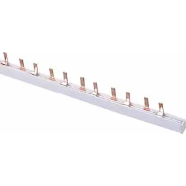 Гребенчатая шина /Шина соединительная 2P 63А 1 м. 27х2 контактов ШС-101