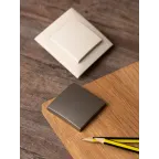 Валенсия лицевая панель выключателя 1-кл. 10А кашемир