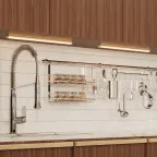 Светильник линейный светодиодный ДБО 9 Вт 650 лм 2700-6500К AC 220В IP20 500х30х11мм модель B управление датчиком движения шаговое диммирование изменяемая цветовая температура Modul Gauss