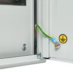 Щит учетно-распределительный навесной ЩРУн-3/30о IP31 двухдверный с окном 580х490х165