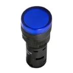 Лампа AD16DS(LED)матрица d16мм синий 110В AC/DC