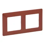 Valena LIFE Рамка 2 поста терракот универсальная