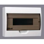 Щит распределительный навесной ЩРн-П-12 IP41 пластиковый прозрачная дверь