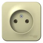 BLANCA О/У РОЗЕТКА без заземления без шторок ИЗОЛ.ПЛ., 16А, 250В, БЕЖЕВЫЙ