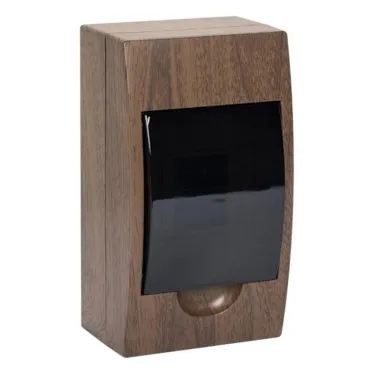 Щит распределительный навесной ЩРН-П- 4 темное дерево IP41 PROxima