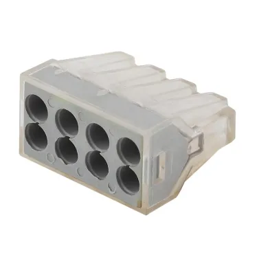 Строительно-монтажная клемма СМК, модель 108, 8 отверстий, 1.0-2.5мм2 (уп.50шт.)