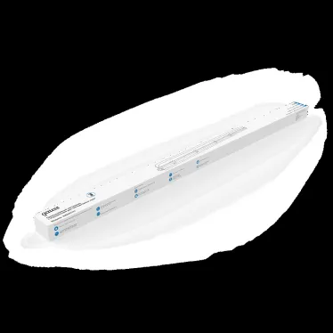 Светильник под светодиодную лампу ДСП 1хG13 AC 220В IP65 1260х70х61мм Пластик с отражателем для лампы 1200мм INDUSTRY Gauss