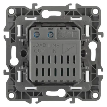 Светорегулятор поворотно-нажимной, 400ВА 230В, Эра12, медь,12-4101-14
