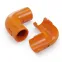 Соединитель угловой разборный оранжевый d16 мм (100шт/1000шт уп/кор)