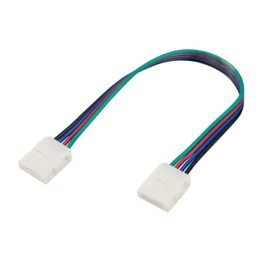 Коннектор выводной FIX-RGB-10мм-150мм-X2 (4-pin) (ARL, -)