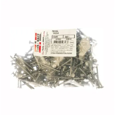 Гвоздь толевый 2.5х40 (500г)