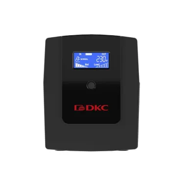Источник бесперебойного питания line-interactive, Info LCD 1200 ВА/720 Вт, 1/1, 4xIEC C13, USB + RJ45, LCD, 2x7Aч