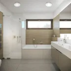 Светильник пылевлагозащищенный PBH-PC-RA 8W 600Lm 4000K белый AC 230V/50Hz