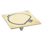 Connect Влагостойкая основа IP66 на 1 модуль K45 латунь