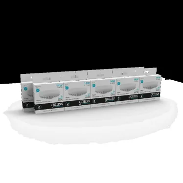 Лампа светодиодная LED 14 Вт 1300 лм 4100К таблетка нейтральный GX70 AC 220В Elementary Gauss