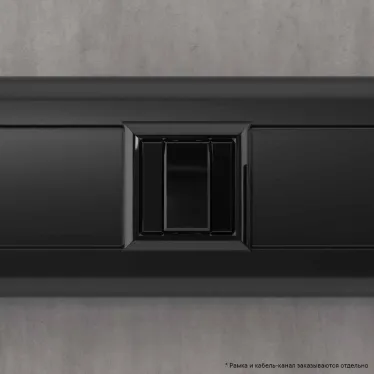 Avanti Кнопка ''Черный квадрат'', 16A, 1 модульная