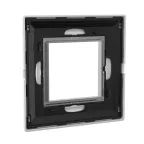 Рамка из металла, ''Avanti'', белая, 2 модуля