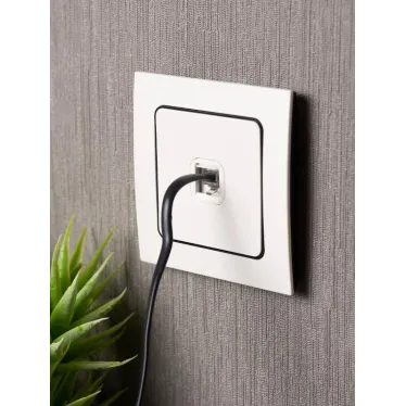 Стокгольм Механизм Розетки Phone 1-местной белый