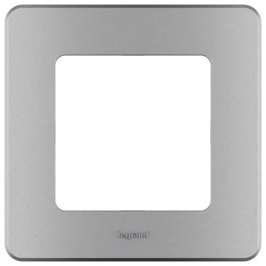 Рамка 1 пост INSPIRIA алюминий