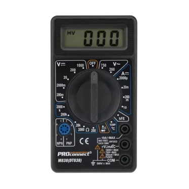 Мультиметр портативный M838 DT838