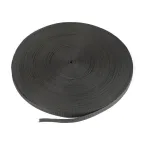 Лента монтажная текстильная 20 мм черная (50м/уп)