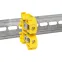 Клемма винтовая JXB-10/35мм.кв желтая