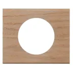 Рамка, однопостовая, беленый дуб