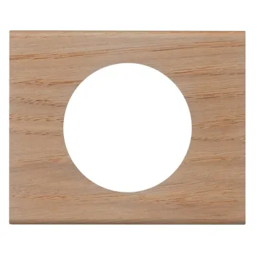 Рамка, однопостовая, беленый дуб