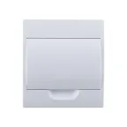 Щит распределительный навесной белый City9 (ЩРн-П-8) дверь белая на 8 модулей IP40