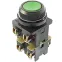 Выключатель кнопочный КЕ-012 У3 исп.2, зелёный, 3з+1р, цилиндр, IP40, 10А, 660В