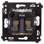 Avanti Розетка в стену, 2P+E, с защитными шторками, ''Белое облако''