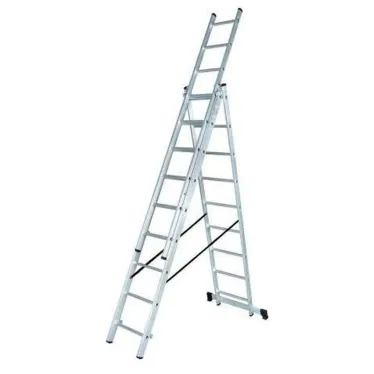 Лестница алюминиевая трехсекционная ЛА 3х8
