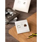 Валенсия лицевая панель розетки RJ-45 1-местная жемчуг