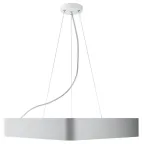 Светильник LED Geometria Delta SPO-153-W-40K-030 30Вт 4000К 2100Лм IP40 600х80 белый подвесной драйвер внутри