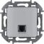 Телефонная розетка RJ11 INSPIRIA алюминий