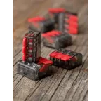 Клемма СМК 221-413 3 отверстия 0.2-4.0 мм2 (100 шт.) PROxima