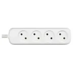 Колодка 4гн, без зазeмл KX-4