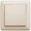 W59 AQUA Переключатель одноклавишный, 10АХ, IP44, в сборе, слоновая кость