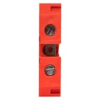 Клемма винтовая JXB-10/35мм.кв красная