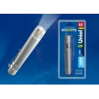 Светильник-фонарь переносной, прорезиненный корпус, 6 LED, питание от USB-порта. Упаковка-картон, цвет-синий.