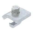 Крепежный уголок (компл. 2 шт) горячий цинк