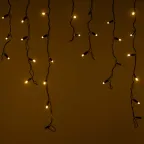 Светодиодная гирлянда ARD-EDGE-CLASSIC-2400x600-BLACK-88LED-FLASH Warm/Warm (230V, 6W) (Ardecoled, IP65) | 031192 | Arlight