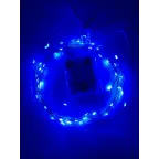 Гирлянда светодиодная  Нить 5 м синий свет,  ENIN -5NB   на эл.пит.АА IP20 (100/2500) | Б0047962 | ЭРА