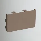 Заглушка для РКК-80х60 и 80х40 (коричневая)