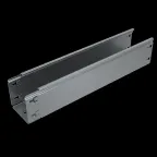 Лоток неперф. 100х400х1,0 L2000 мм Быстрый монтаж ПЛЮС INOX304